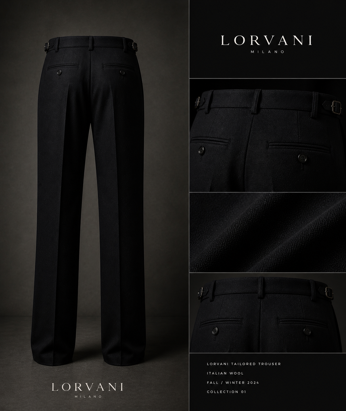 Lorvani Tailored Trouser image 1