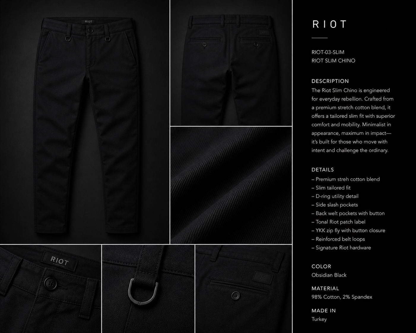 Riot Slim Chino image 0