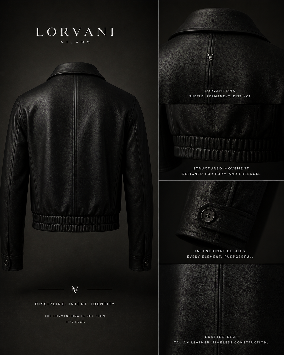 Lorvani Leather Jacket image 1
