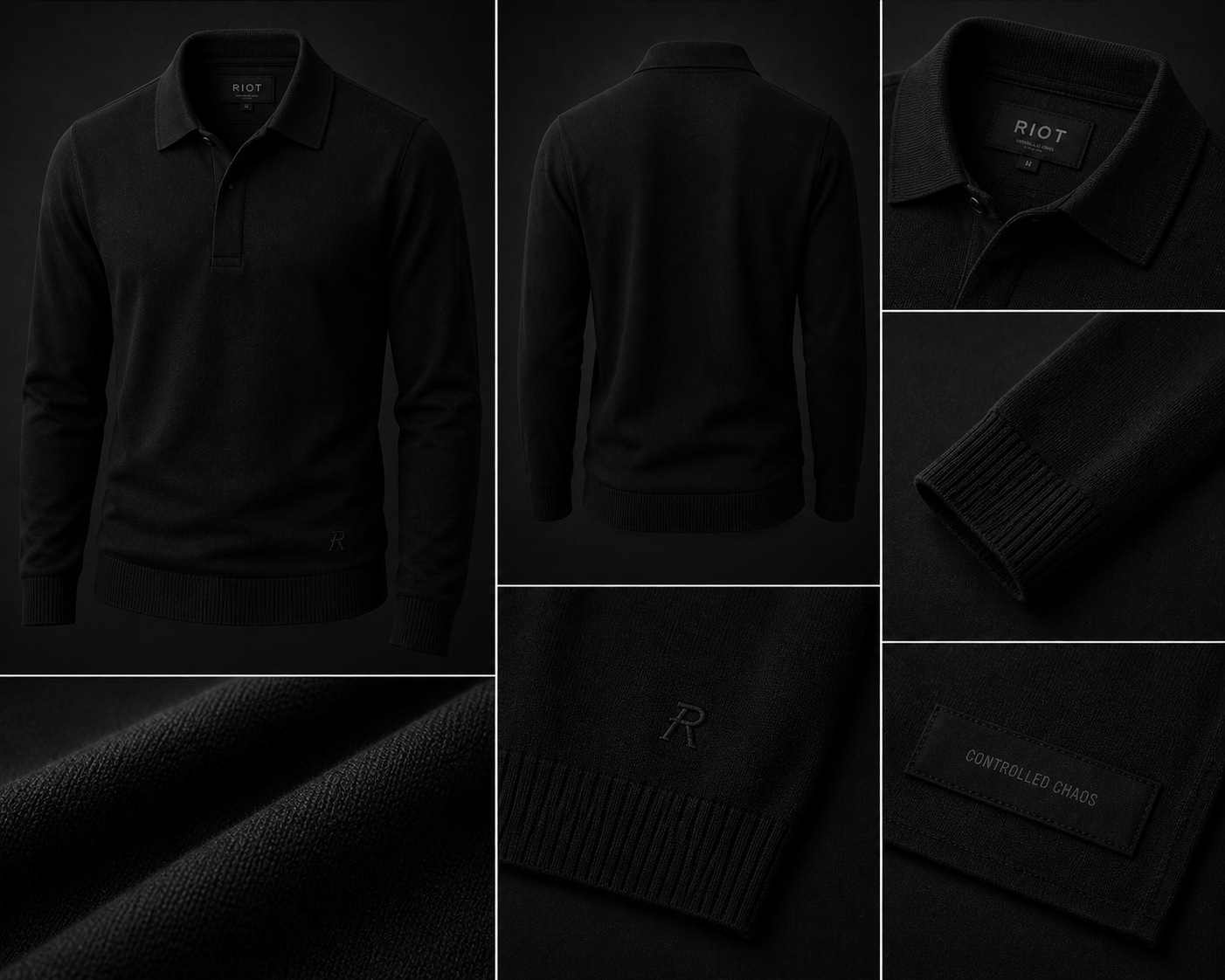 Riot Knit Polo image 0