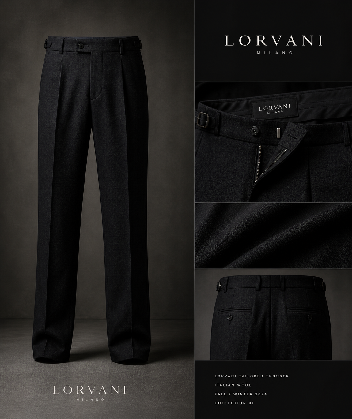 Lorvani Tailored Trouser image 0