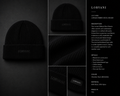 Lorvani Ribbed Wool Beanie image 0