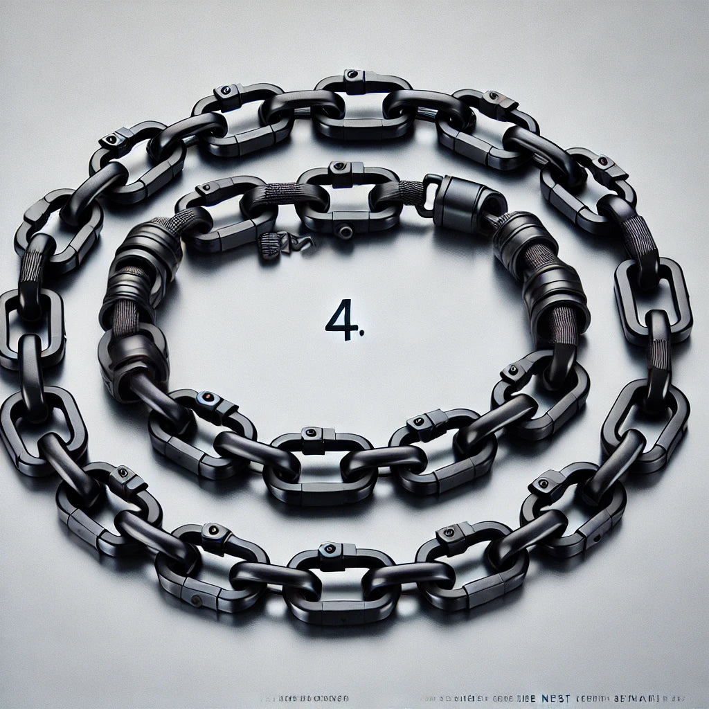 Interlocking Chain Necklace image 0