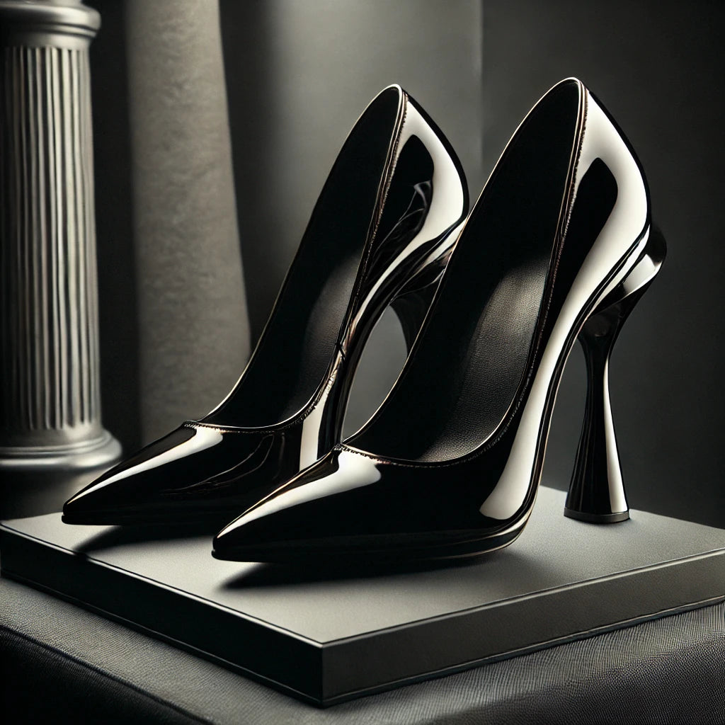 Patent Leather Stiletto Pumps image 0