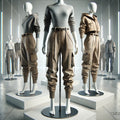 Wide-Leg Convertible Pants image 0